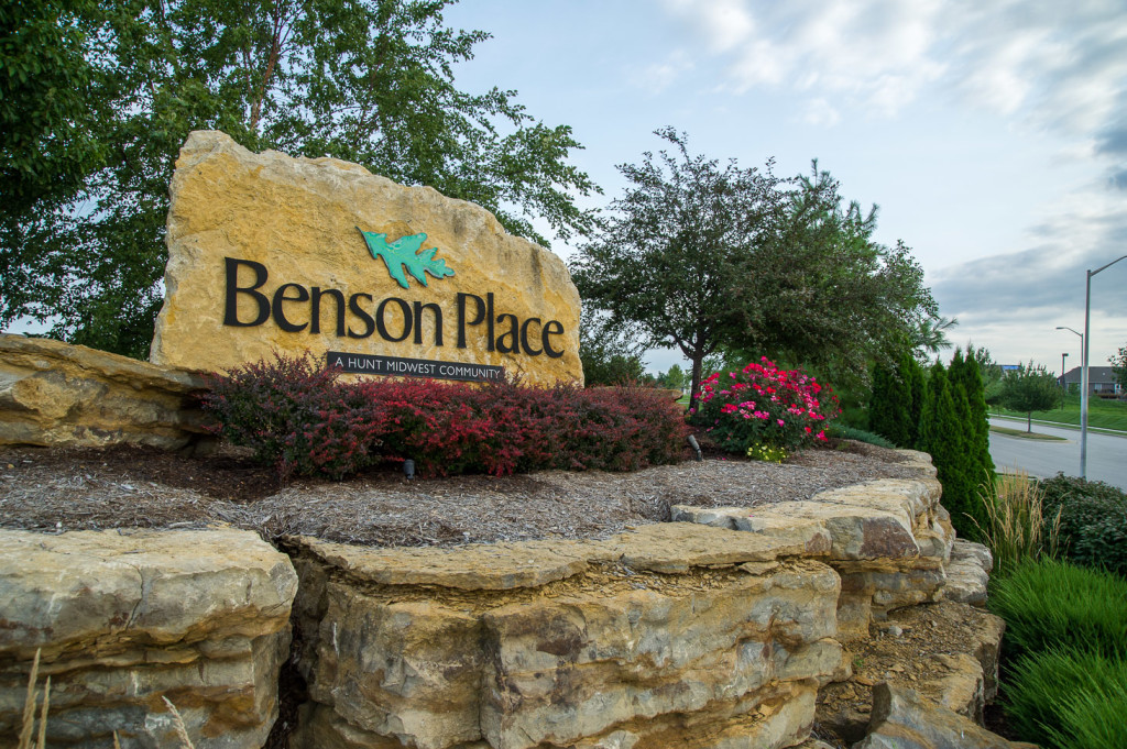 Benson Place Sign SAB Homes